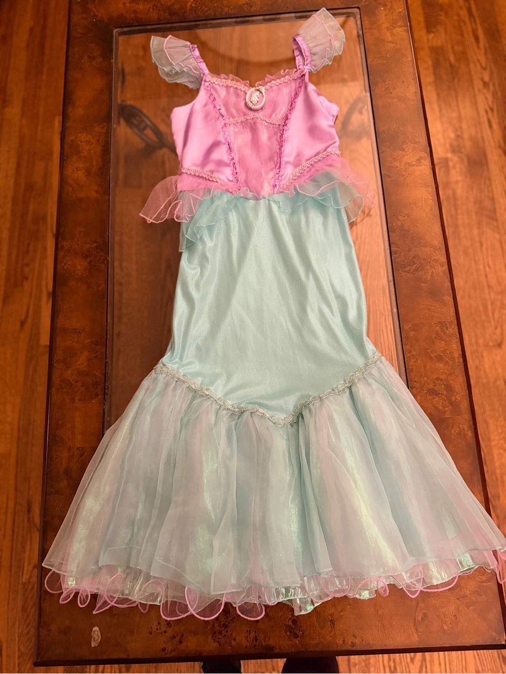 Disney Pink and Aqua Mermaid Costume Dress up